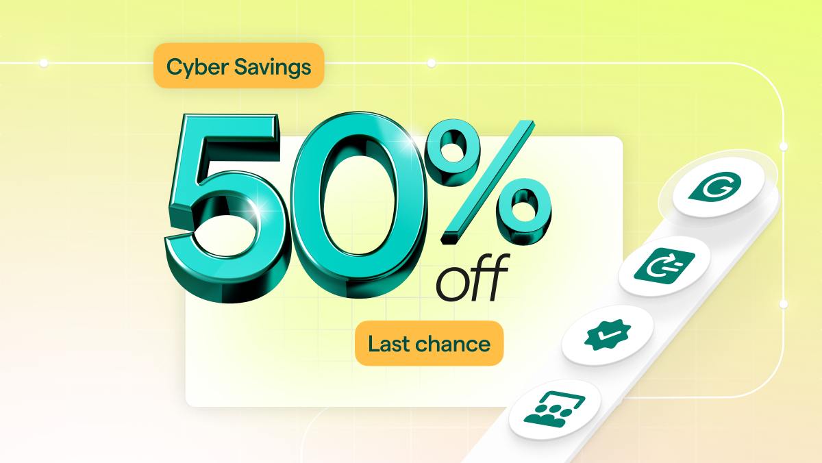 Cyber Savings | 50% off | Last Chance