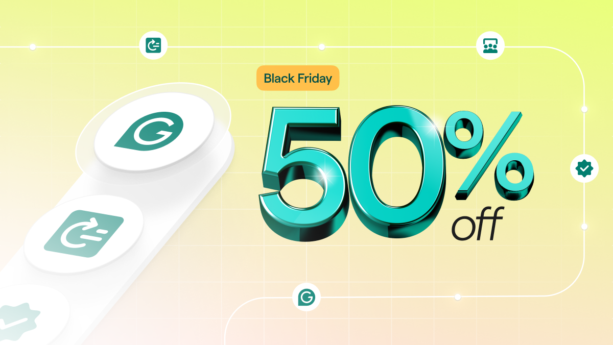 Black Friday 50% off