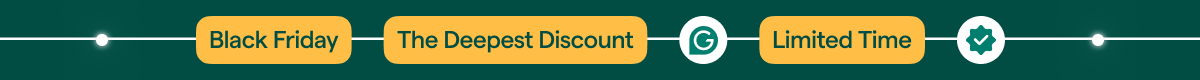 Black Friday | The Deepest Discount | Limited Time