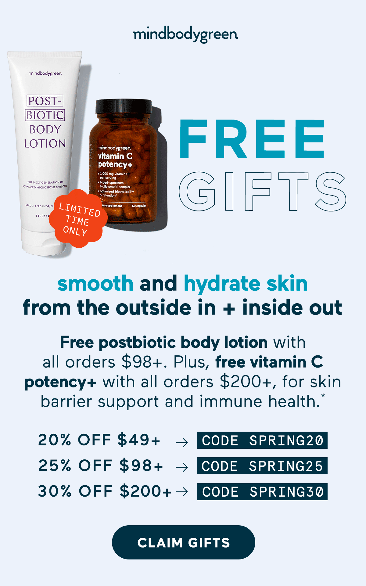 spring sale! get up to 30% off