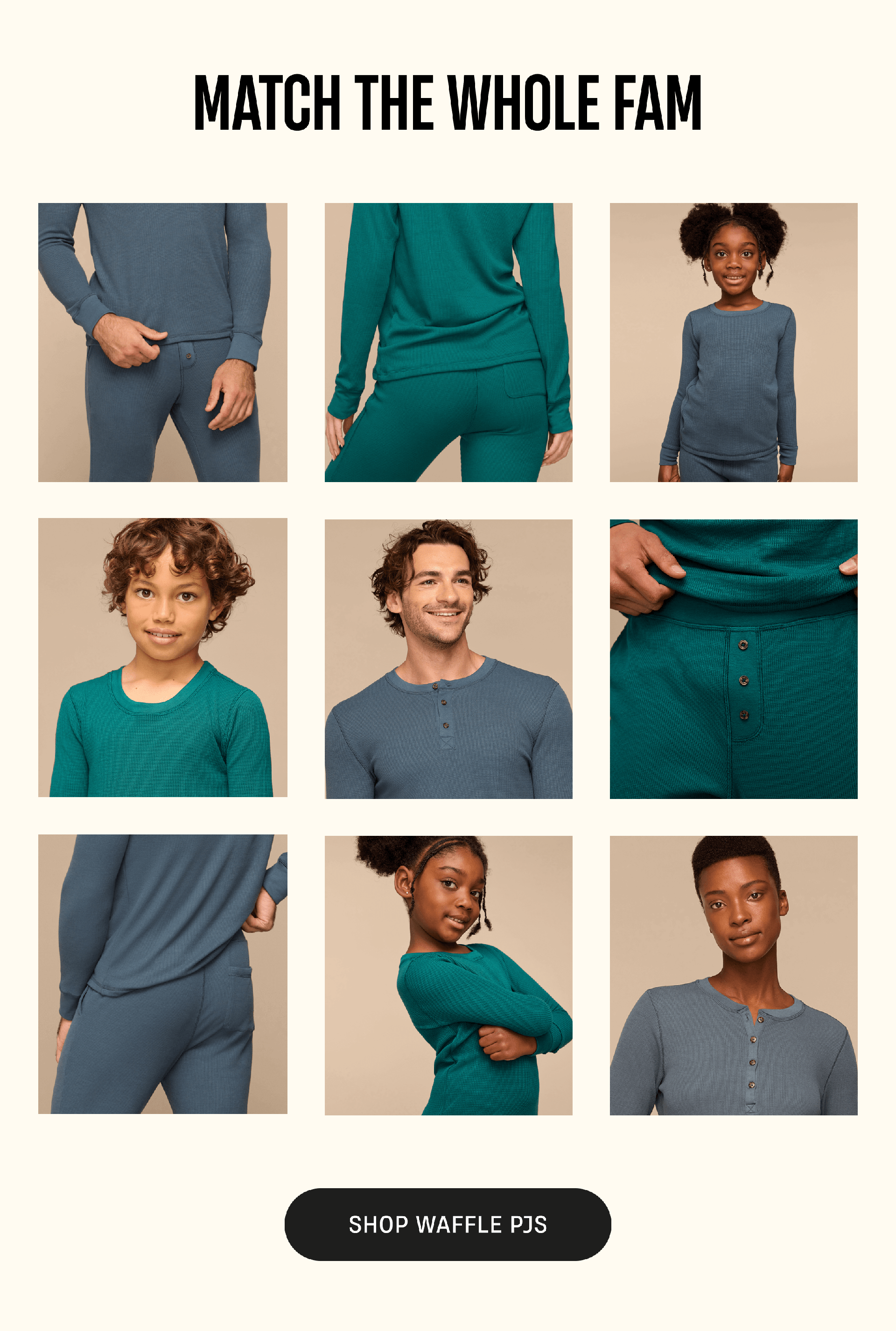 Match The Whole Fam | Shop Waffle PJs