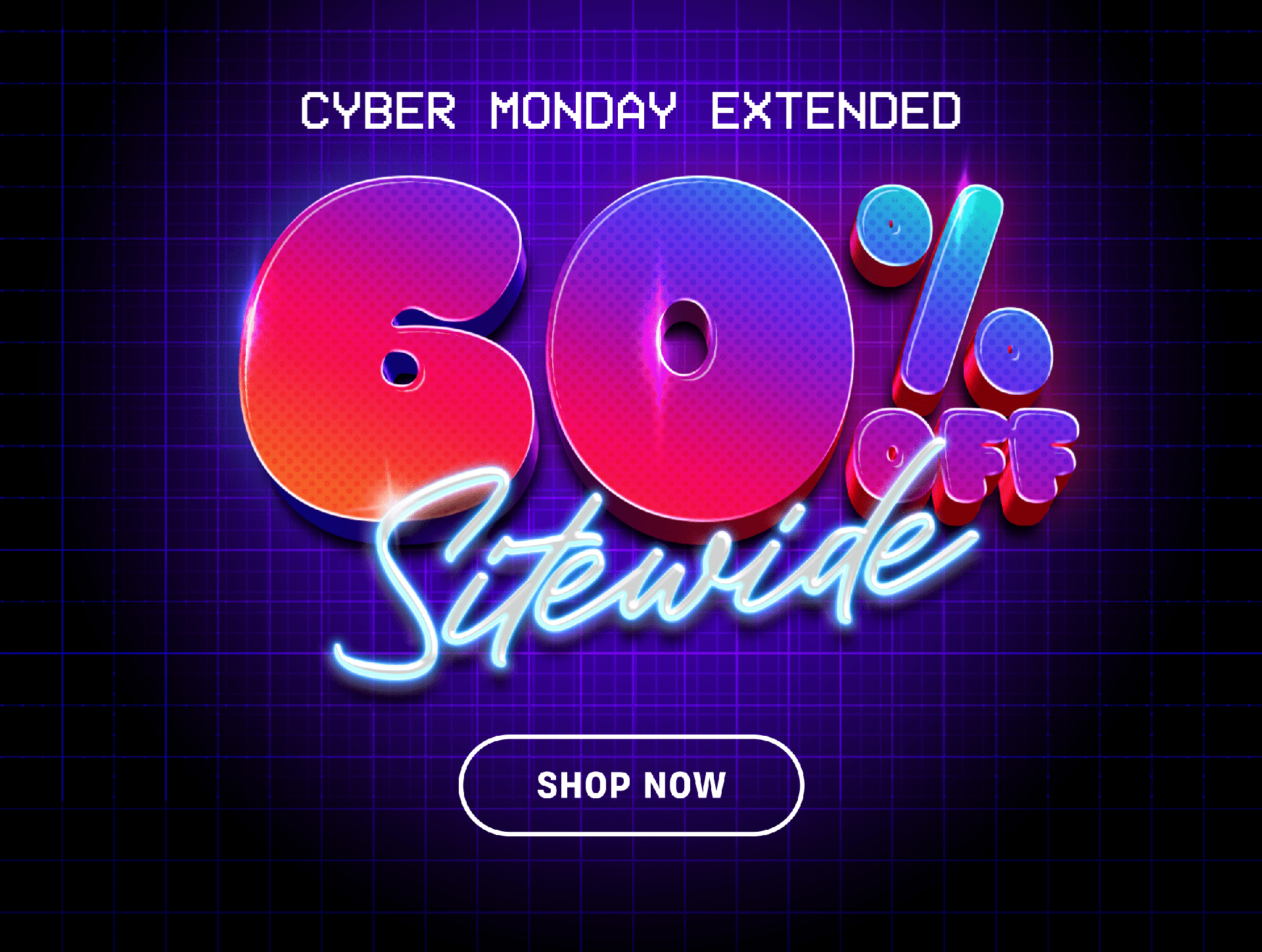 Cyber Monday Extended | 60% off Sitewide | Shop Now