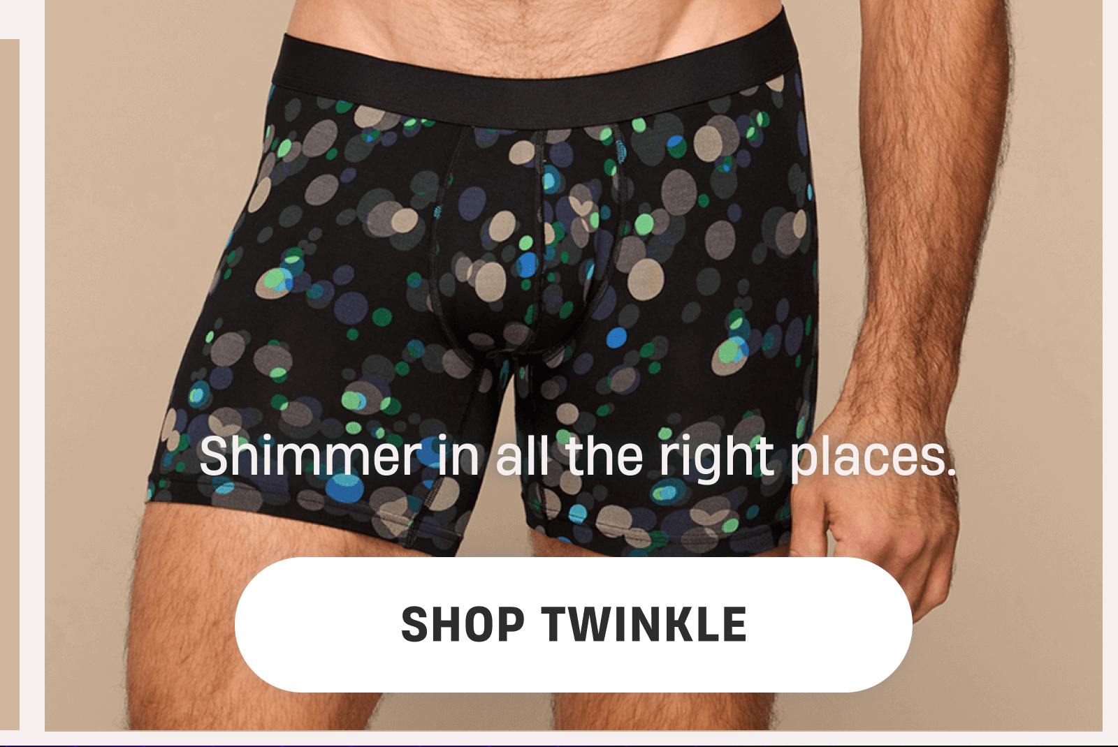 Shimmer in all the right places. | Shop Twinkle