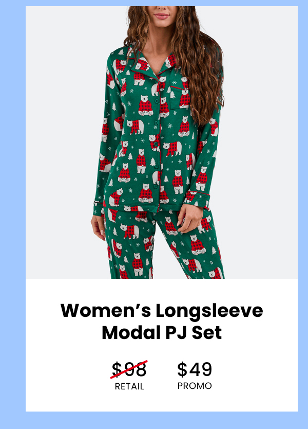 Women's Longsleeve Modal PJ Set