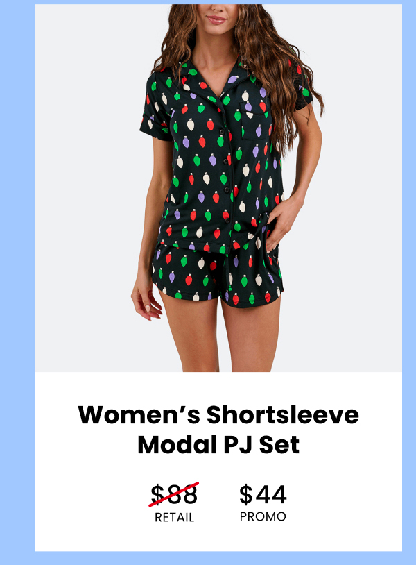 Women's Shortsleeve Modal PJ Set