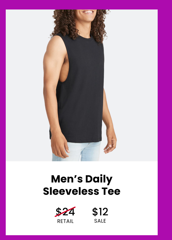 Men's Daily Sleeveless Tee 