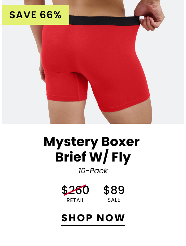 Mystery Boxer Brief W Fly