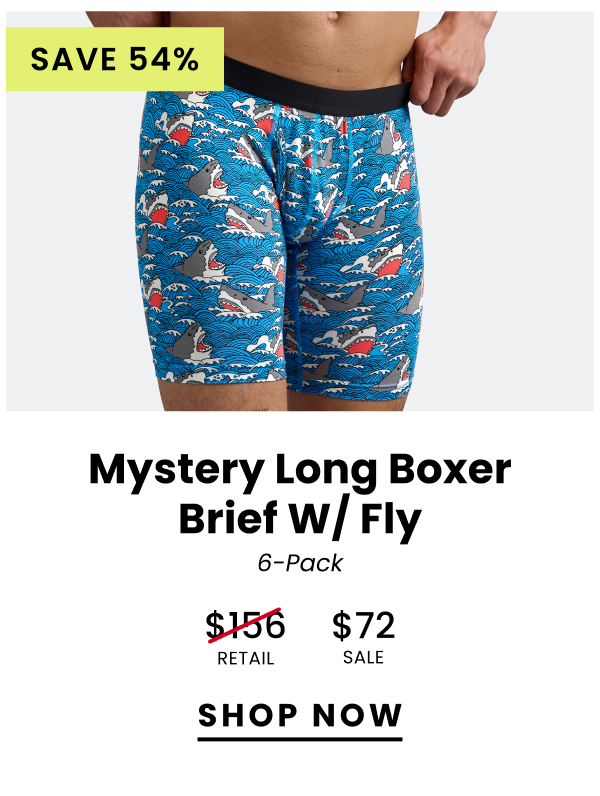 Mystery Long Boxer Brief w/ Fly