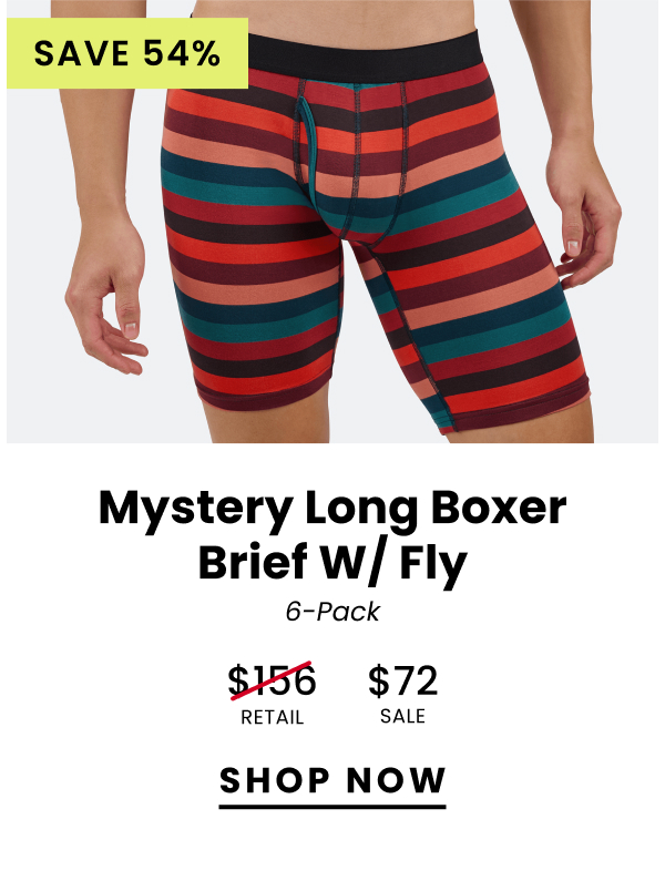 Mystery Long Boxer Brief W/ Fly