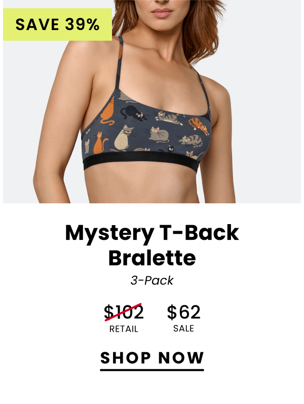 Mystery T-Back Bralette