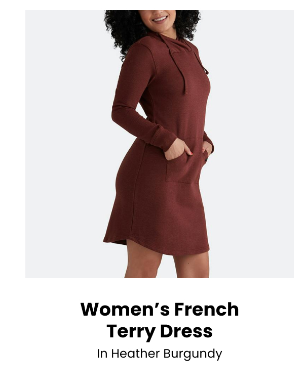 Women's French Terry Dress