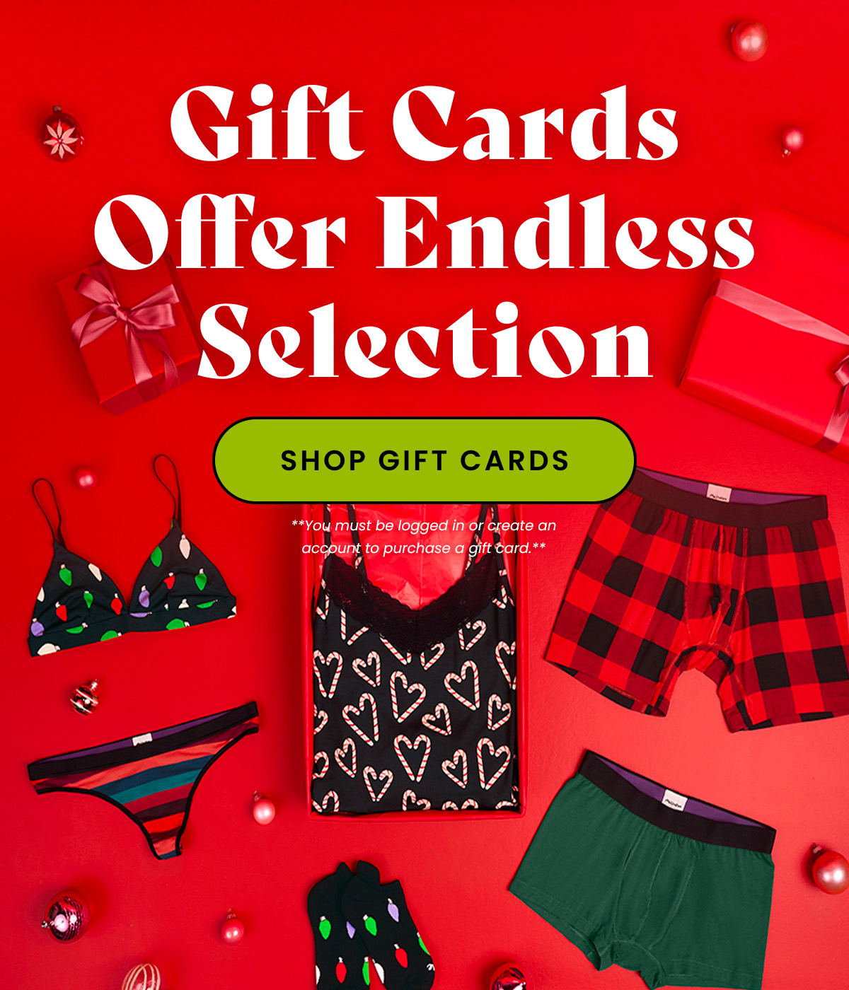 Headline: Gift Cards Offer Endless Selection