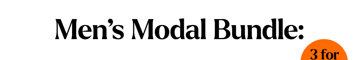 Men's Modal Bundle