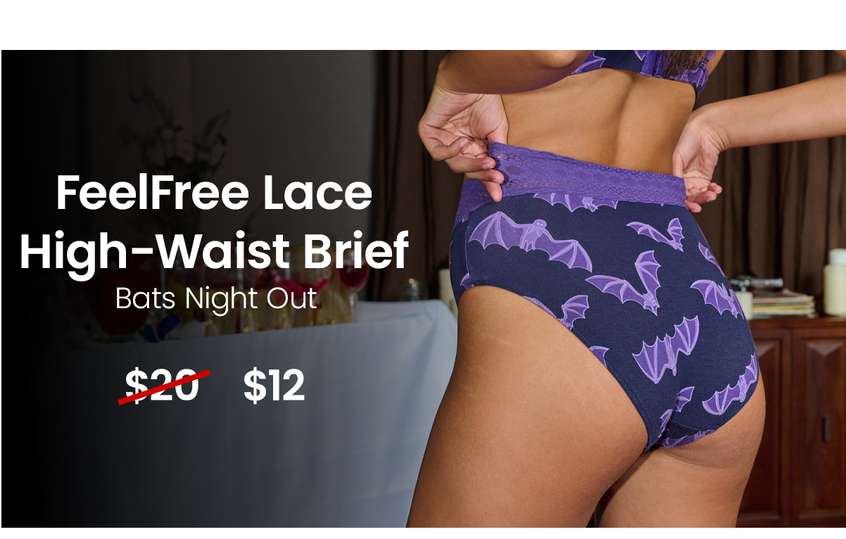 FeelFree Lace High-Waist Brief 