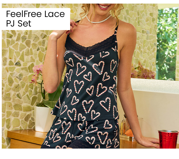 FeelFree Lace PJ Set