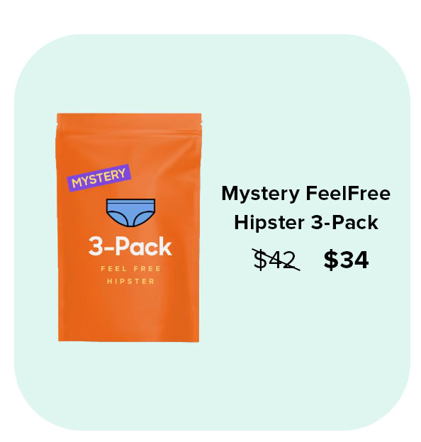 Mystery FeelFree Hipster 3-Pack