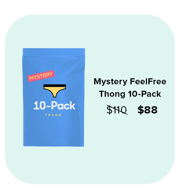 Mystery FeelFree Thong 10-Pack