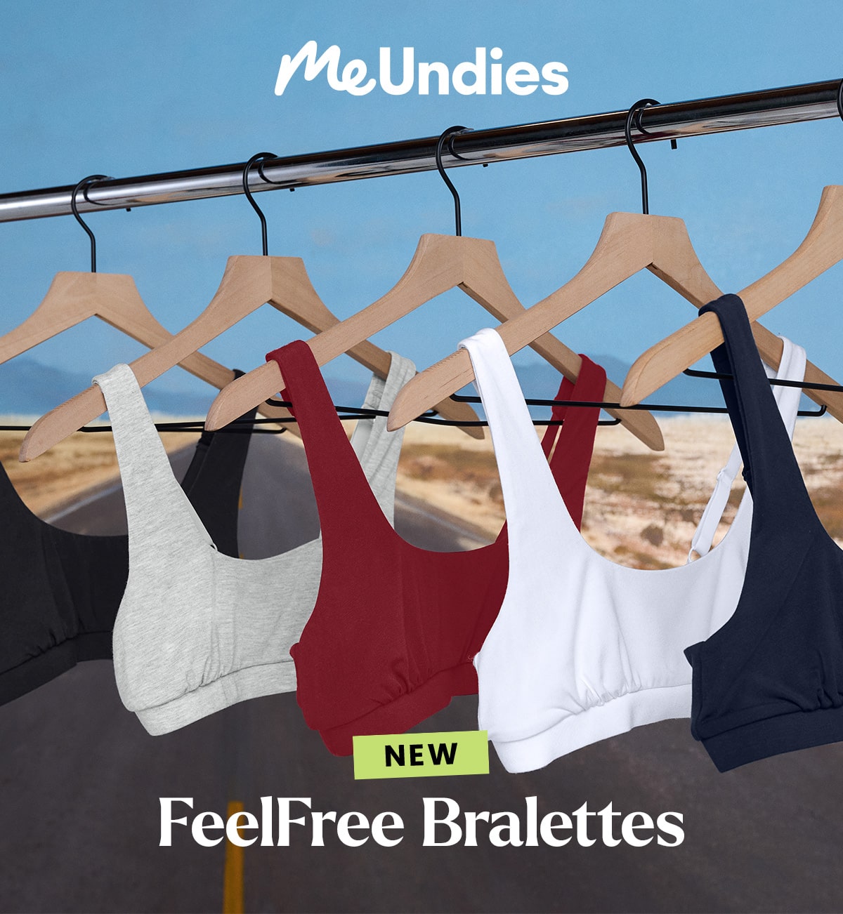 MeUndies | *NEW* FeelFree Bralettes