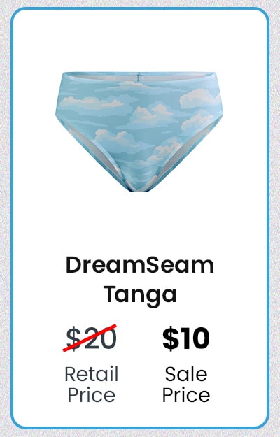 DreamSeam Tanga | $10