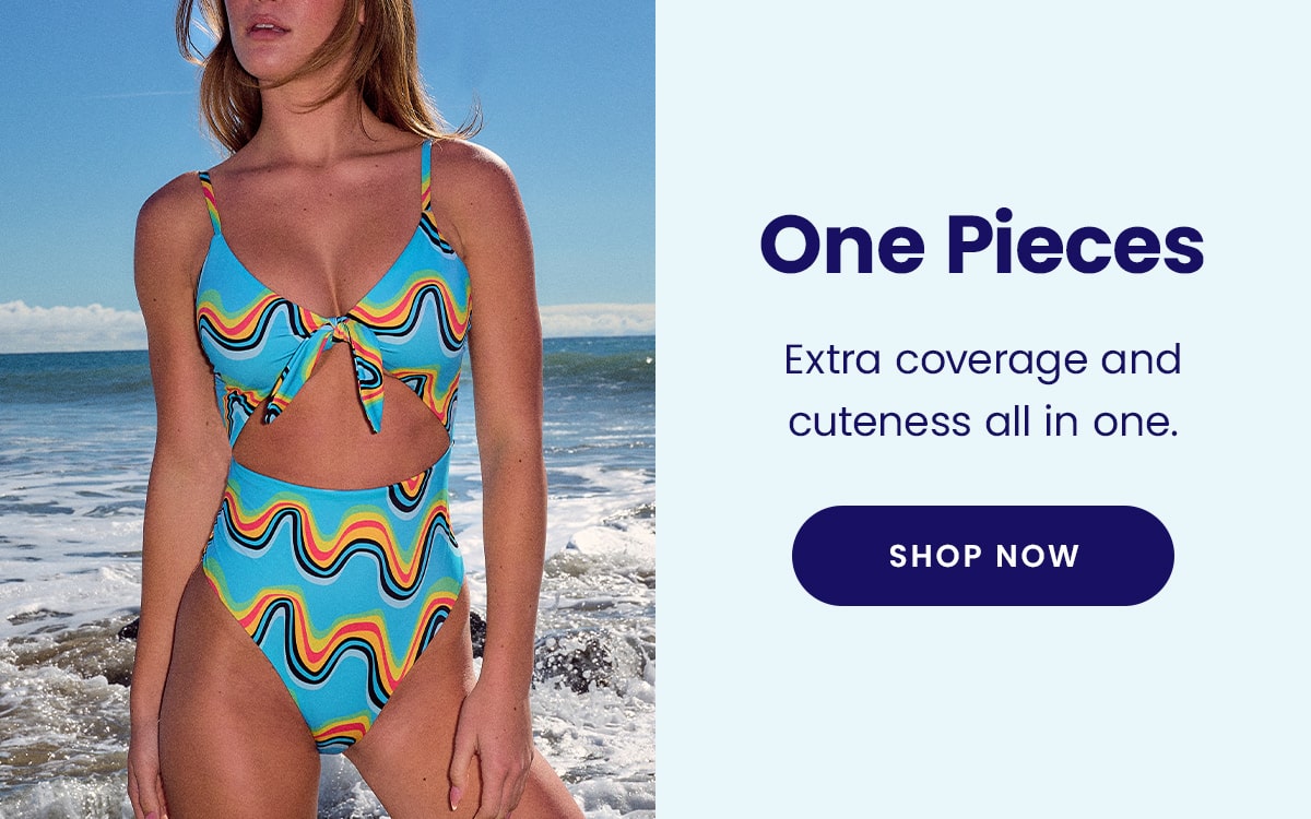 One Piece | Extra coverage and cuteness all in one. | Shop Now