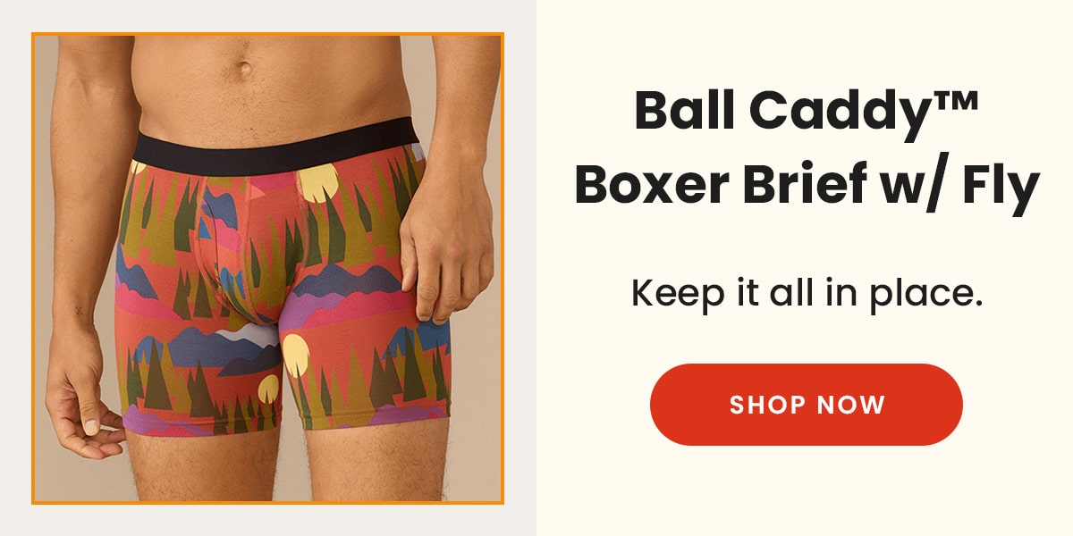 Ball Caddy Boxer Brief w/Fly | Keep it all in place. | Shop Now