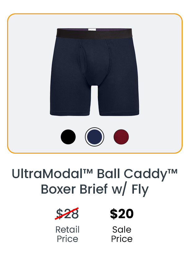 Ball Caddy Boxer Brief w/ Fly