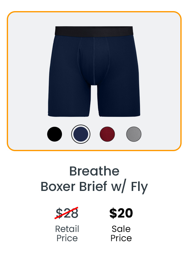 Breate Boxer Brief w/ Fly