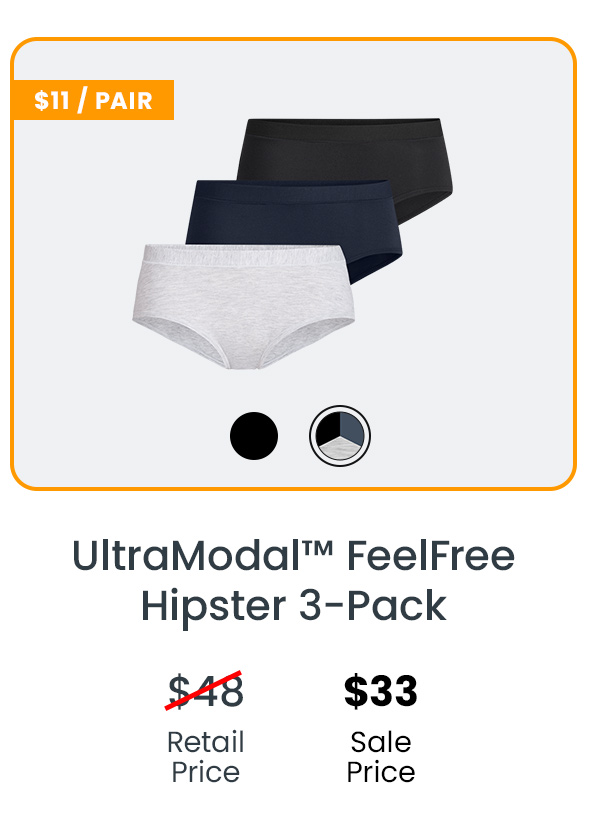 FeelFree Hipster 3 Pack