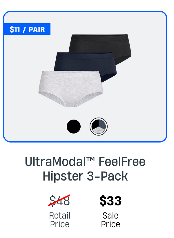 FeelFree Hipster 3 Pack