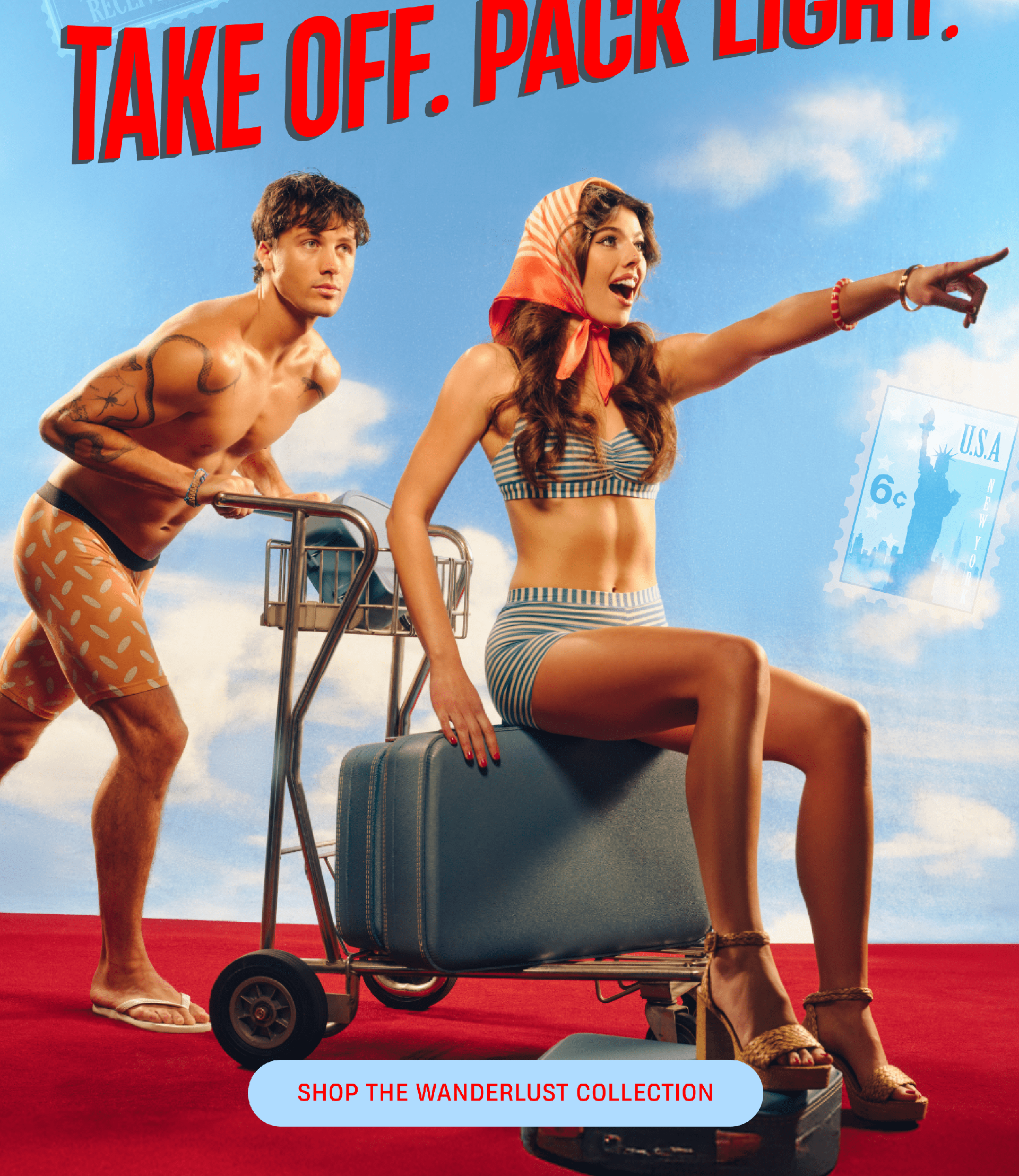 Take Off. Pack Light. | Shop The Wanderlust Collection
