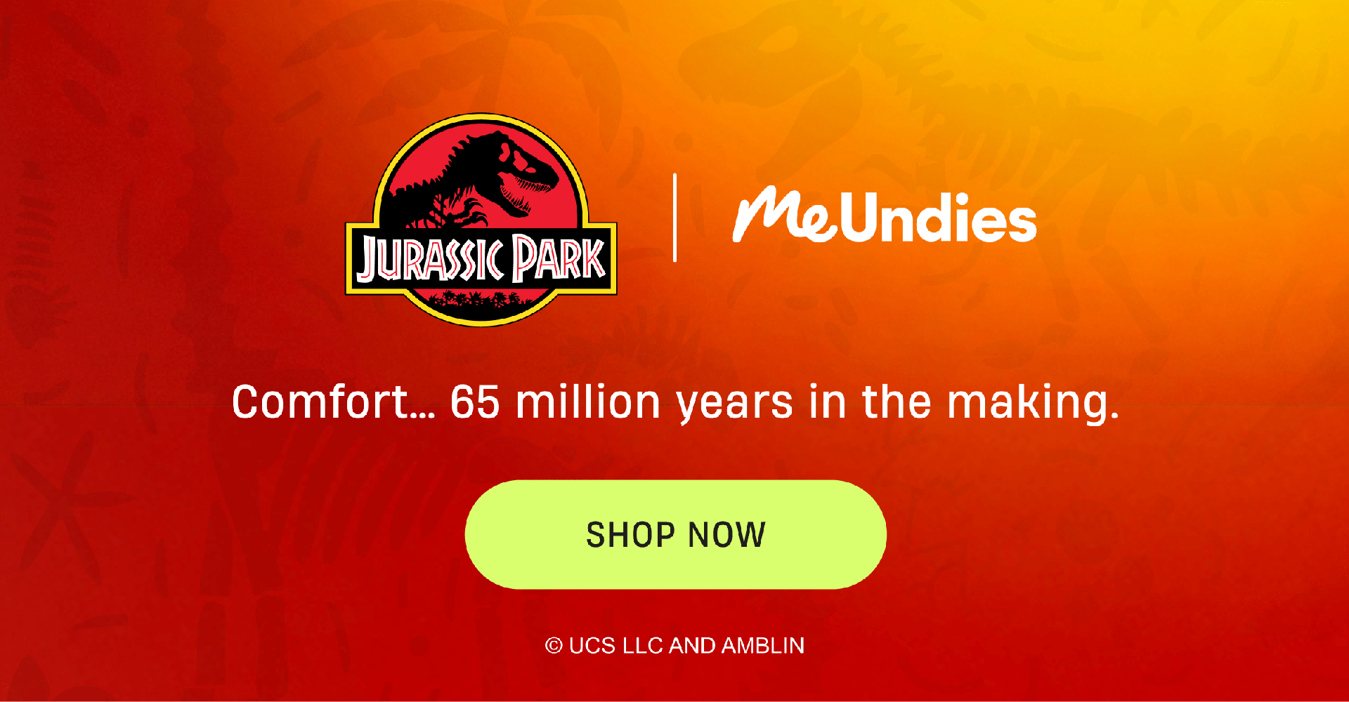 MeUndies | Comfort.. 65 million years in the making. | Shop Now