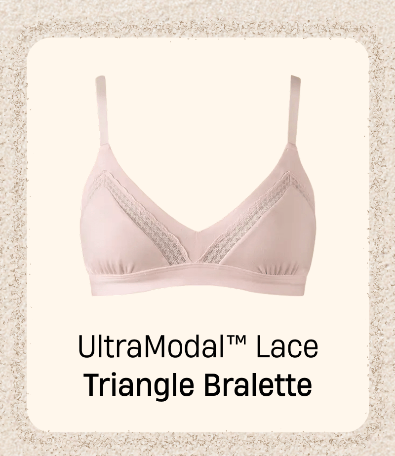 UltraModal Lace Triangle Bralette