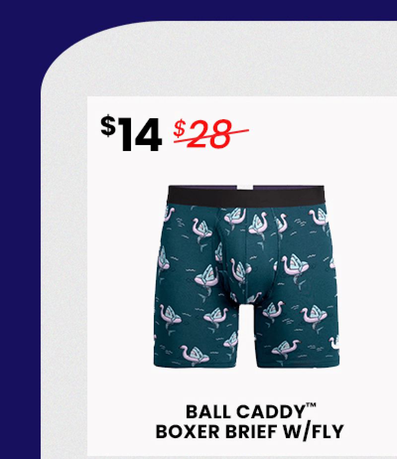 Ball Caddy Boxer Brief W/Fly