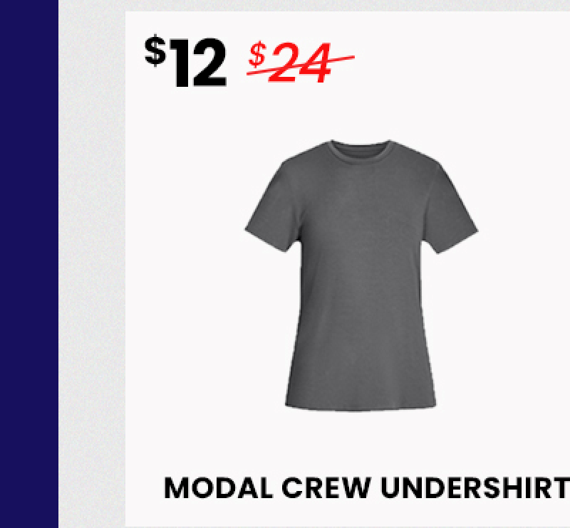 Modal Crew Undershirt