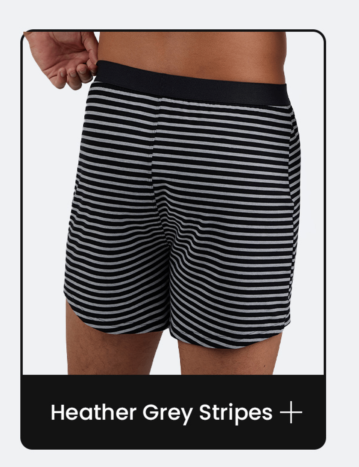 Heather Grey Stripes