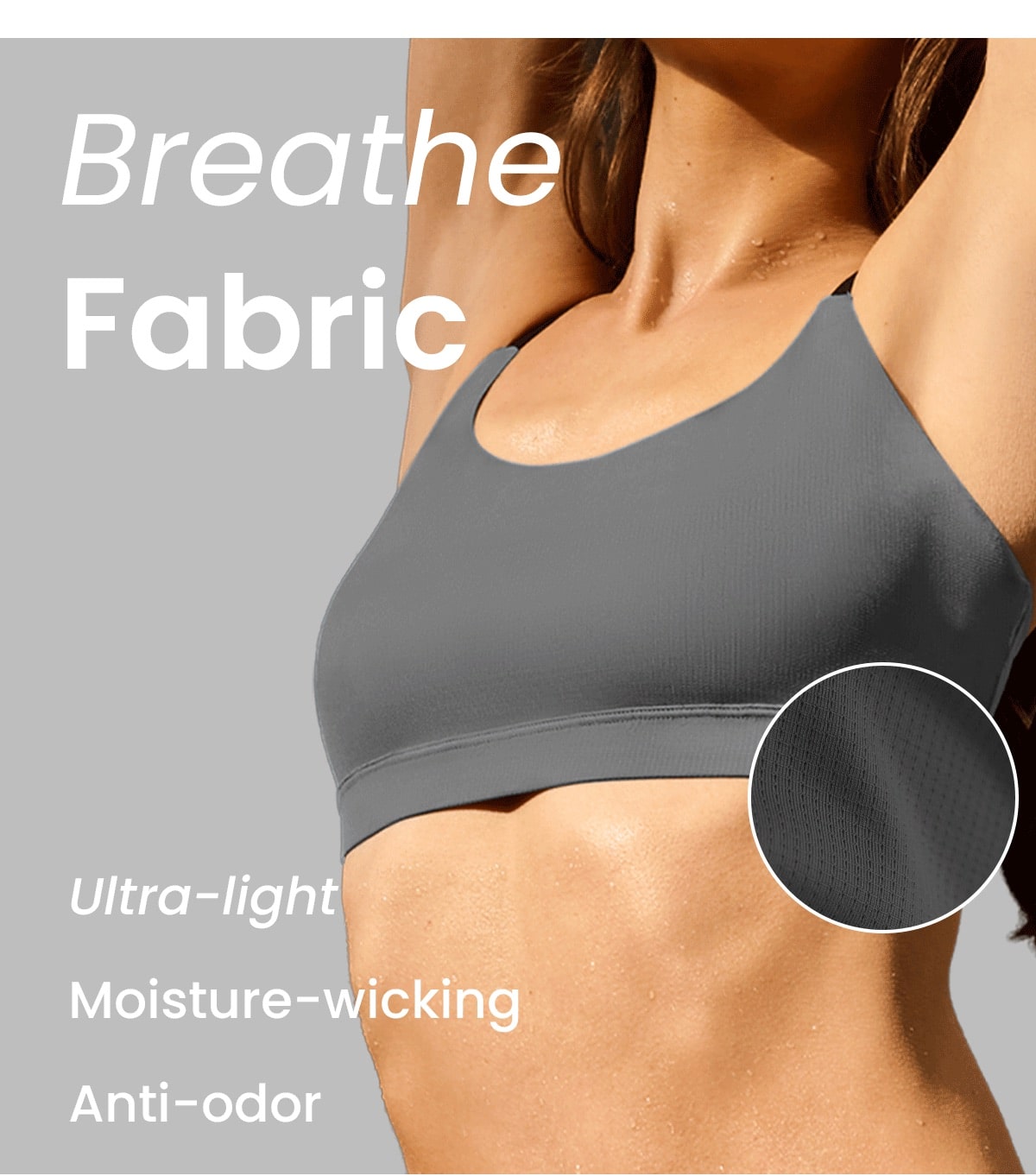 Breathe Fabric | Ultra-light, Moisture-wicking, Anti-odor