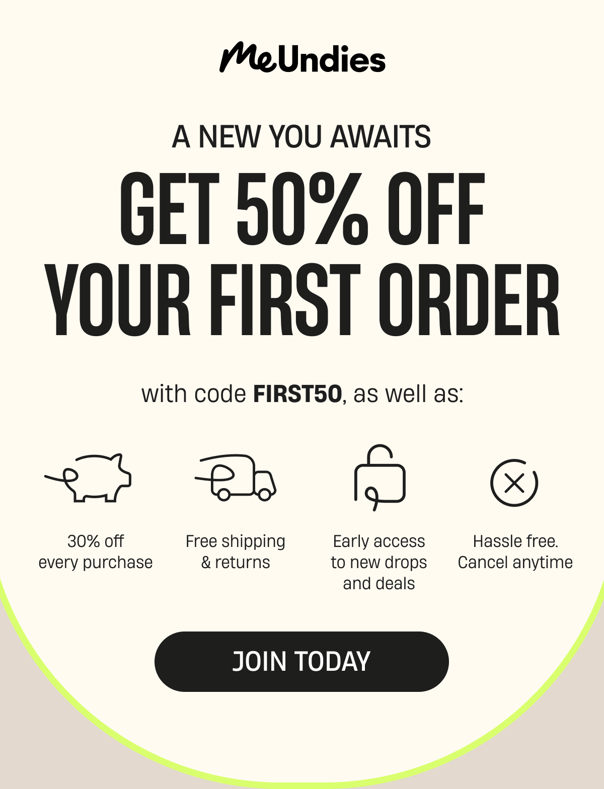 A New You Awaits | Get 50% off Your First order with code FIRST 50