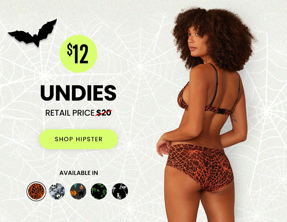 $12 Undies | Retail Price $12 | Shop Hipster