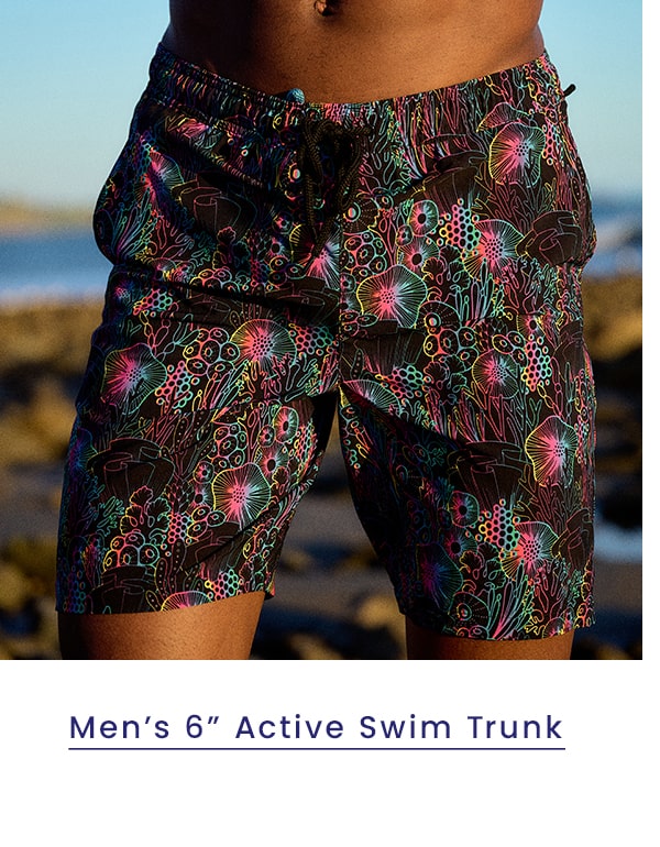 Men's 6'' Active Swim Trunk