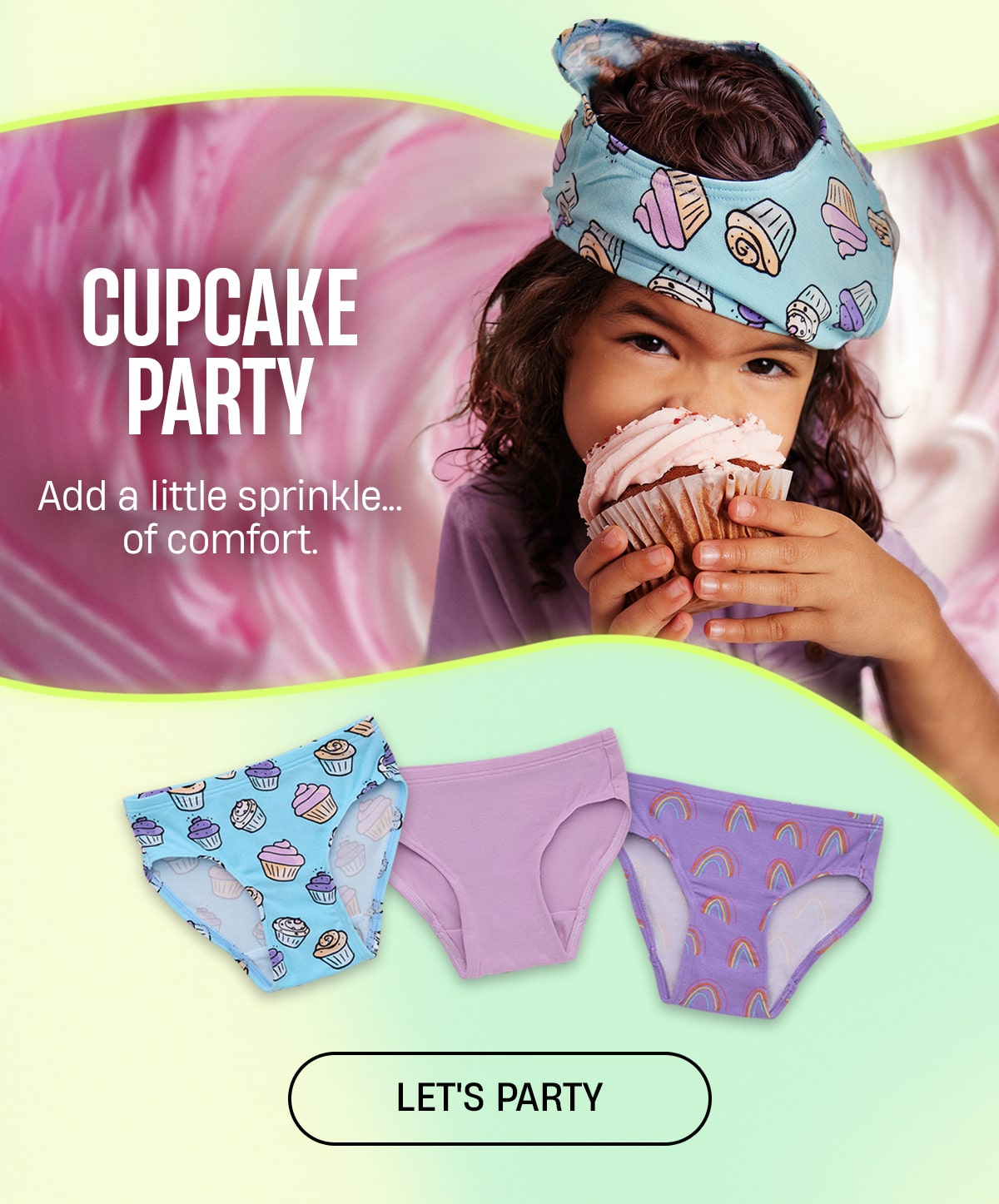 Cupcake Party | Add a little sprinkle... of comfort. | Let's Party