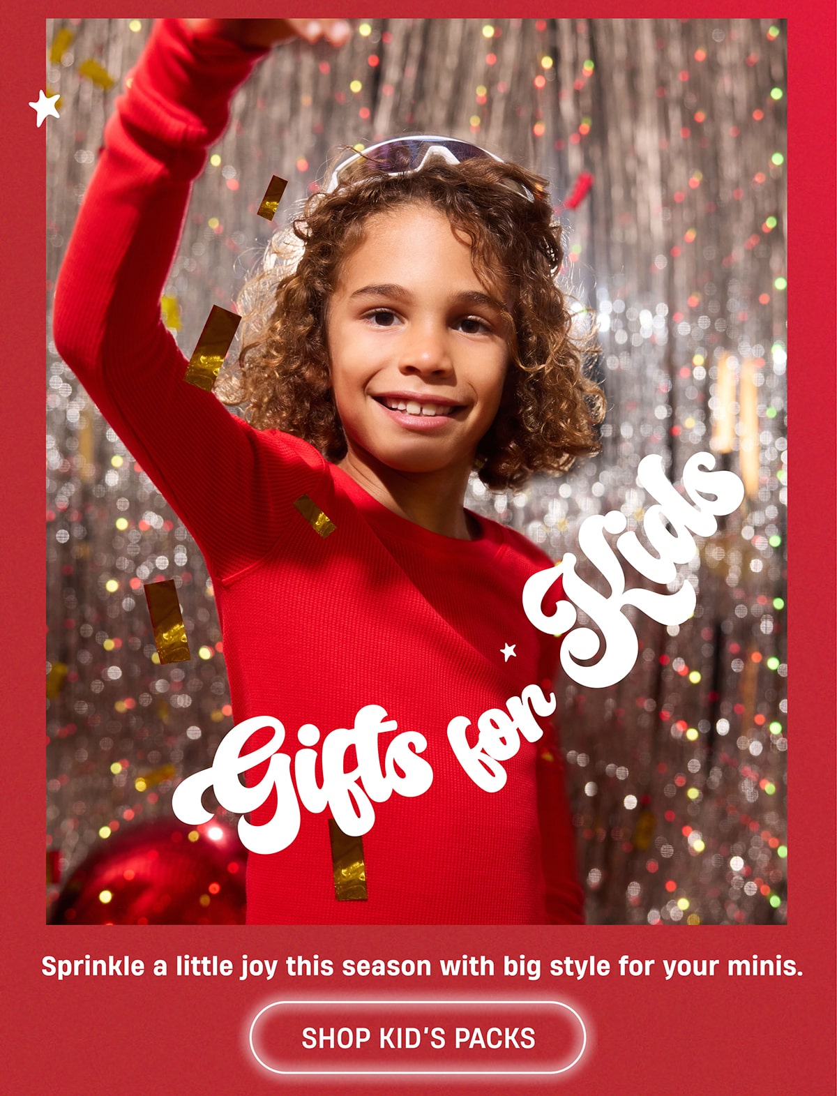 Gifts for kids | Sprinkle a little joy this season with big style for your minis. | Shop Kid's Packs