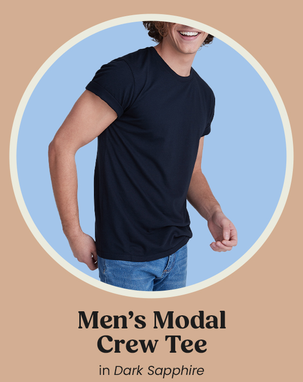 Men's Modal Crew Tee