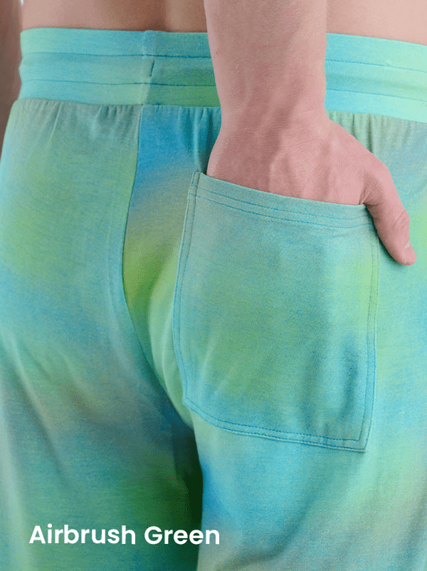 Men's Modal Short - Airbrush Green