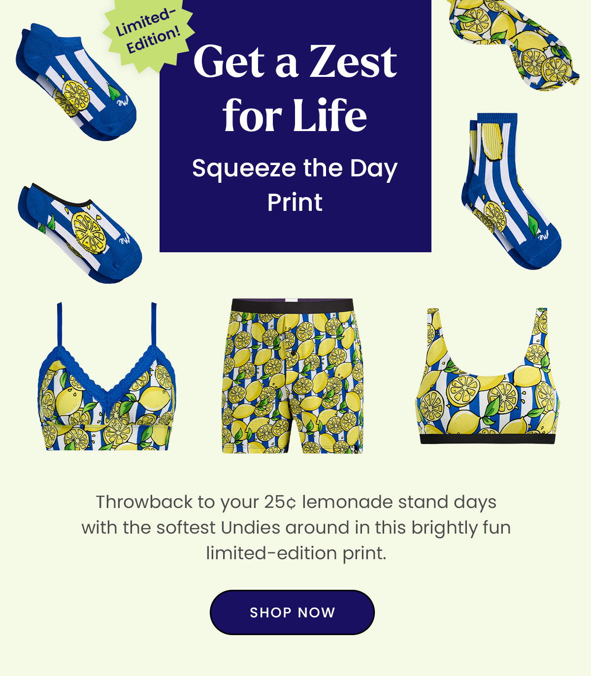 MeUndies | Summer Calls for Squeeze the Day | Shop New Print