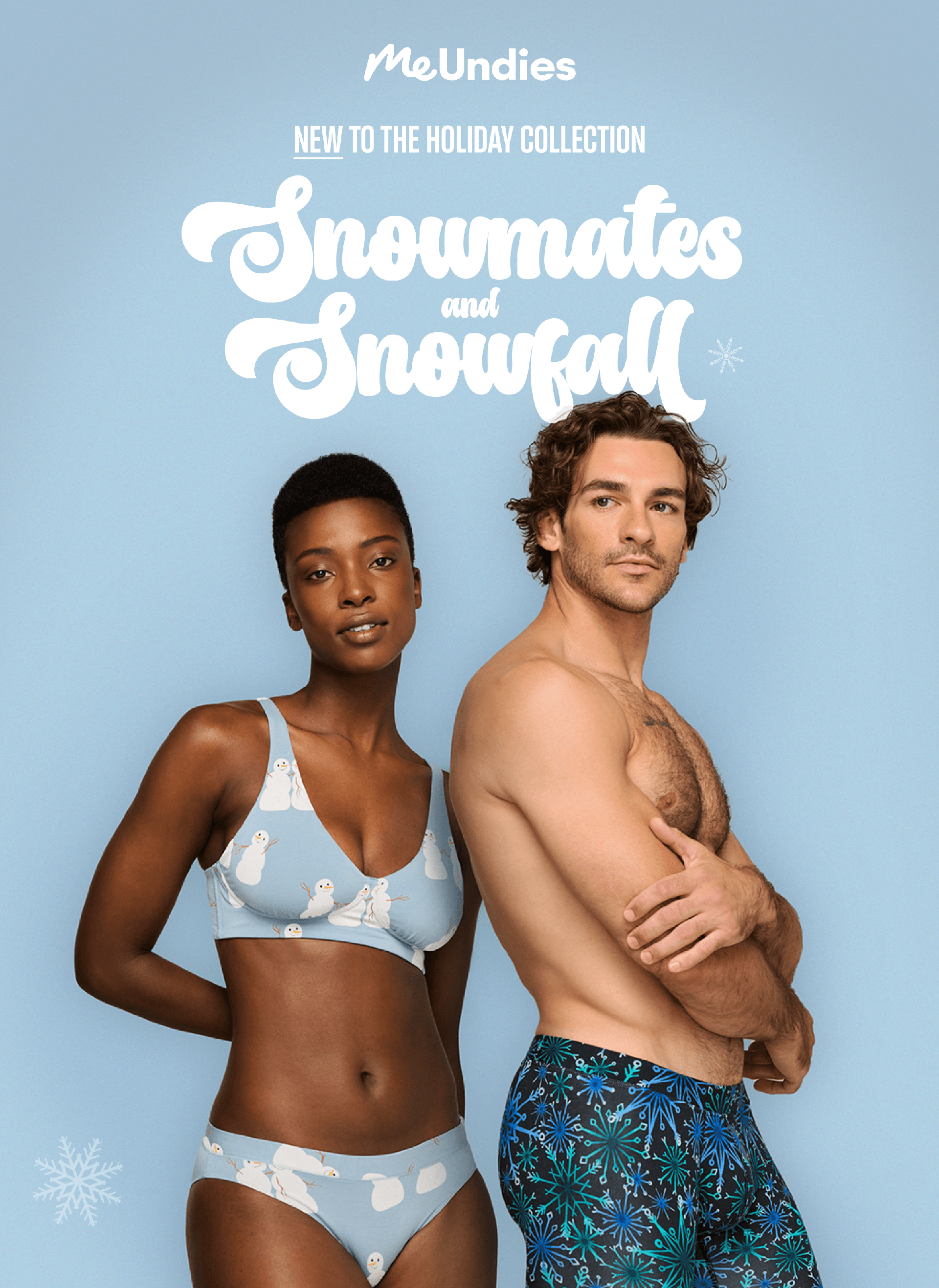 MeUndies | New to the Holiday Collection | Snowmates and Snowfall