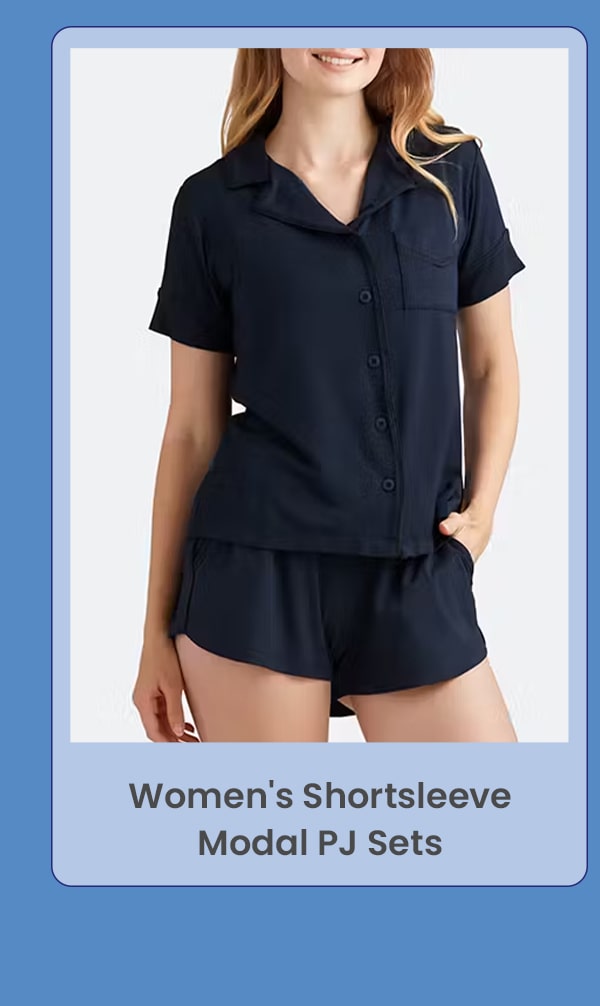 Women's Shortsleeve Modal PJ Sets