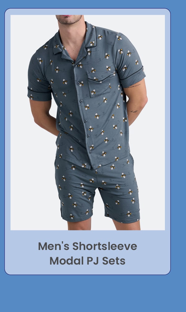 Men's Shortsleeve Modal PJ Sets