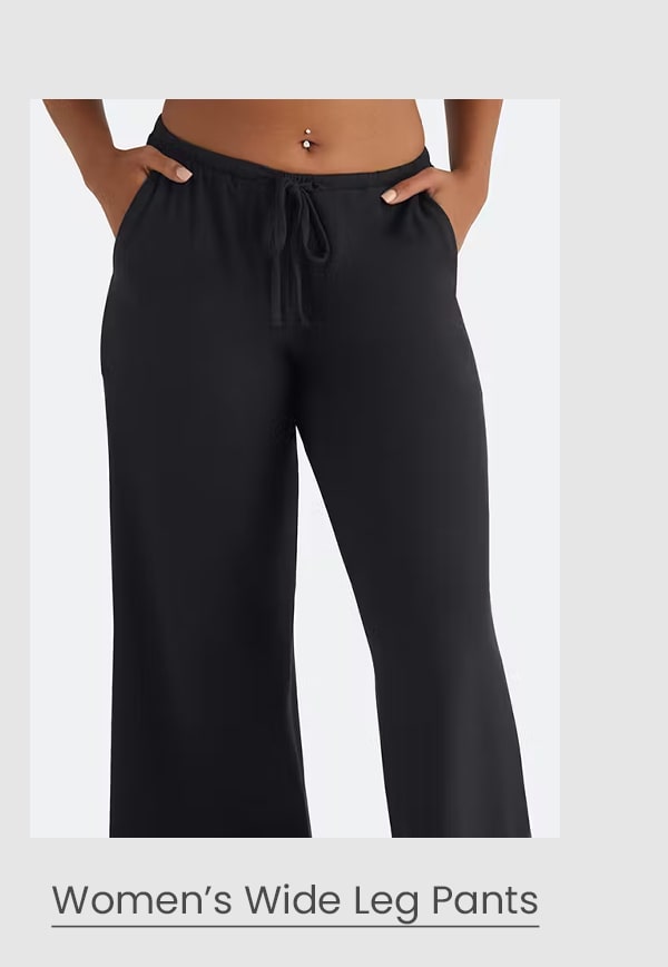 Women's Wide Leg Pants