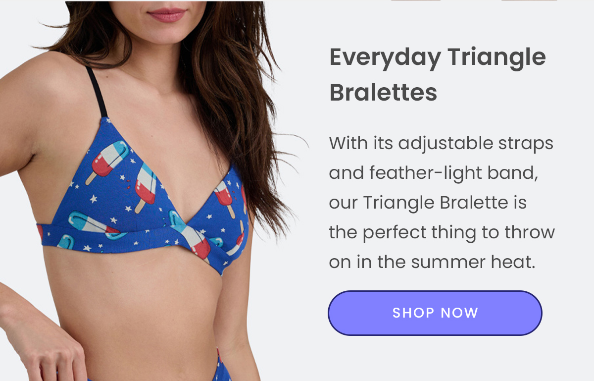 Everyday Triangle Bralettes | Shop Now