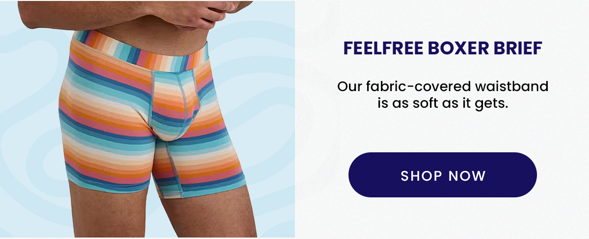 Feelfree | Our fabric-covered waistband is as soft as it gets. | Shop FeelFree